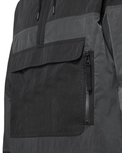 Chaqueta Cortavientos de Invierno para Hombre 2025, 100% Nailon, con Capucha Impermeable, Estilo Urbano, Logotipo Frontal en Lona - Product Image 4