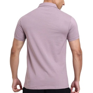 Camiseta Polo de Alta Calidad con Diseño de Cuello Polo para Hombre, Material Personalizado, Color Sólido, Ropa Deportiva para Gimnasio, Entrenamiento y Ejercicio - Product Image 6