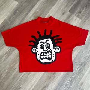 Custom Print Logo Vintage Streetwear High Quality <b>Tshirt</b> Heavyweight Cotton Oversized Distressed Cropped Tee For Men - Product Image 5