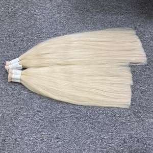 2024 article chaud en vrac Super dessiné droite cuticule aligné naturel vierge brut vietnamien Extensions de cheveux humains perruque - Product Image 5