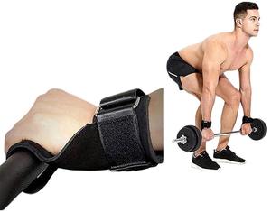 Ejercicio Gimnasio Levantamiento de pesas 2025 Correas de muñeca de elevación de servicio pesado Correas de elevación muerta Gancho de elevación de pesas - Product Image 2