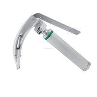 Davicon Enterprises - Mac-laryngoscope flexible à fibre optique approuvé CE ISO, LED, en acier inoxydable, réutilisable, réglable et durable