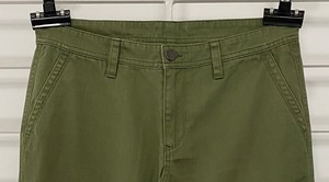 Pantalon d'été en sergé 100% coton pour hommes, respirant, droit, léger et confortable, teint uni - Product Image 3