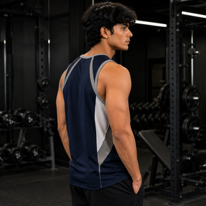 Débardeur de musculation pour homme en coton sans manches, idéal pour la musculation, la gym, l'entraînement et le sport – Vente en gros - Product Image 4
