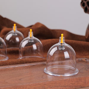 Grosir gelas bekam plastik tradisional cangkir keamanan antirematik B1-B6 untuk aplikasi tubuh alat bekam tradisional - Product Image 2