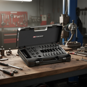 Facom 1/2'' Metric Hexagonal 23 Stubby <b>Impact</b> <b>Socket</b> Set - Product Image 3