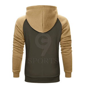 ชุดกีฬาทรงสลิมฟิตของผู้ชายชุดวิ่งมีฮู้ดกำหนดโลโก้เองได้ผ้าคอตตอน100% สีทึบสำหรับฤดูหนาวผู้จำหน่ายจากโรงงาน - Product Image 5