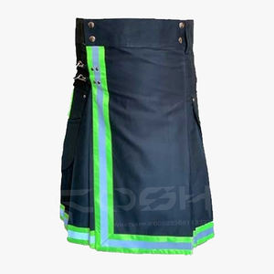 COSH KILTS Kilt de pompier bleu résistant aux flammes Poches renforcées et caractéristiques de haute performance - Product Image 1