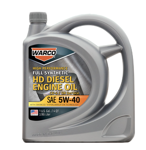 WARCO CK-4 Full Synthetic Anti-Wear Automotive Lubricant Heavy Duty SAE 5W-40 <b>Diesel</b> <b>Engine</b> <b>Oil</b> 3 Pack 5 Quart - Product Image 1