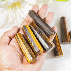 Obeliscos de Ojo de Tigre de Primera Calidad, Cristales Naturales Pulidos para Decoración y Regalos, a Precio de Mayoreo - Product Image 2