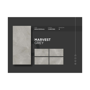 600X1200 mm Natural Glazed Carving Porcelain Tiles Indoor Floor Tiles for Home Decor at Best Price - Product Image 1