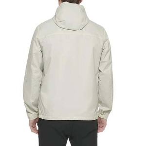 Veste de pluie pour hommes de Style High Street personnalisable 450g revêtement en toile respirant à capuche imperméable pour le printemps en plein air nouveauté - Product Image 4