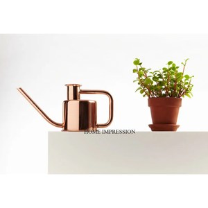 Arrosoir en acier inoxydable galvanisé de style moderne, capacité de 8 L, écologique, durable, fournitures de jardinage intérieures et extérieures - Product Image 1