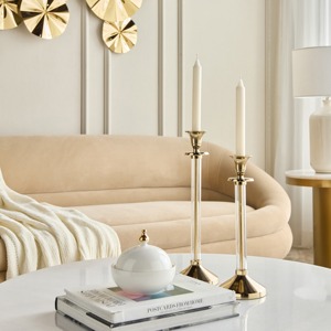 Candelabro Artístico, Elegante Centro de Mesa, Portavelas, Soporte para Velas Votivas, Decoración Acogedora para el Hogar - Product Image 2