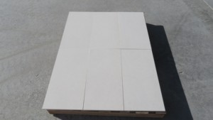 White Limra Limestone Tumbled Wall Cladding Pool Around Tiles 20x20cm Outdoor Durable Garden Driveway Pavers Made in Turkiye - Product Image 3