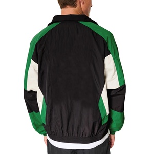 Wholesale Custom Men's Sports Hooded Windbreaker <b>Jacket</b> Color Block Nylon <b>Lightweight</b> Comfortable Fit Outdoor Windproof <b>Jacket</b> - Product Image 2