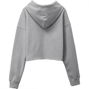 Top corto a cuadros sostenible para mujer, ropa informal de gran tamaño fácil de lavar, antibolitas para otoño de talla grande - Product Image 3