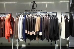 เสื้อแจ็คเก็ตหนังยูนิเซ็กซ์คุณภาพสูง, เสื้อเบลเซอร์บล็อกสีขนาดใหญ่มีสไตล์ปักกันน้ำสำหรับฤดูใบไม้ร่วงลำลอง - Product Image 5