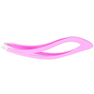 Pince à épiler inclinée en gros faite à la main couleur rose enduit sourcils visage et épilateur pince à épiler sourcils - Product Image 2
