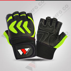 Équipement de sport de plein air, gants fins à demi-doigts pour le fitness, le cyclisme, respirants, rouges, gants de sport noirs - Product Image 4