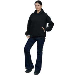 Sudaderas con Capucha Bordadas de Poliéster y Algodón para Mujer, Suaves y Cálidas, Estilo Pullover, Ropa de Invierno para Mujer, Transpirables, Corte Holgado - Product Image 6