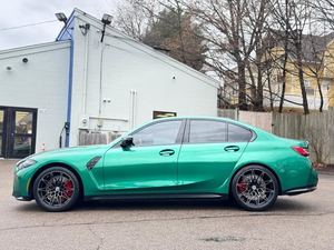 รถบีเอ็มดับเบิลยู เอ็ม3 คอมเพทิชั่น xDrive AWD ปี 2023 สีเขียวพิเศษ มือสอง พร้อมหลังคาซันรูฟ สตาร์ทเครื่องยนต์จากระยะไกล เบาะหนัง ล้อแม็กซ์ ระบบนำทาง - Product Image 2