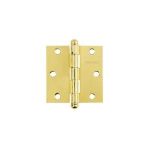 Hermex in ottone antico scatola di cerniere quadrate da 20 3 'testa rotonda per scatole regalo mobili da cucina e uso scolastico - Product Image 1