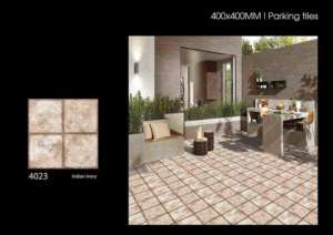 Dalles de sol robustes pour extérieur 40x40cm 400x400mm, surface céramique mate pour allées et espaces ouverts - Product Image 5