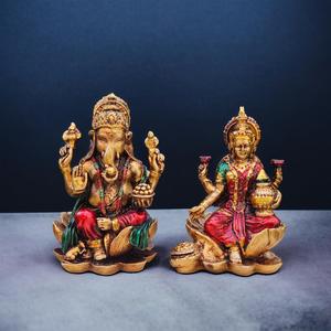 Resina hecha a mano Hanuman Ji estatua elegante escultura ilustraciones - Product Image 2