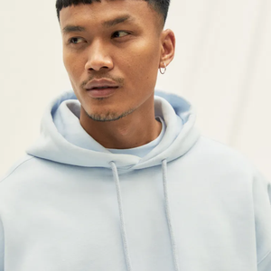Sweat à capuche zippé d'hiver pour homme, personnalisé avec logo, respirant, écologique, imperméable, uni, en polyester/coton, tendance - Product Image 4