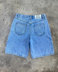 Vente en gros de shorts de sport en coton épais polaire français éponge respirant short de sueur pour hommes short de survêtement d'entraînement de course à pied - Product Image 2