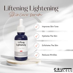 Precio al por mayor, Etiqueta Privada, Crucell, Liftening Lightening Peel Kit, ácido mandélico líquido, Peeling químico profundo para la cara - Product Image 5