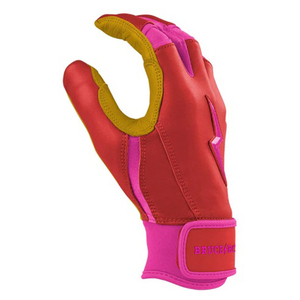 Gants de Frappeur de Baseball de Softball en Cuir Cabretta Personnalisés de Meilleure Qualité Propre Logo Fournisseur Guantes Beisbol Batting - Product Image 4