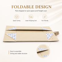 Boîtes d'emballage de luxe personnalisées avec logo, boîtes rigides pliables en papier avec ruban pour coffrets cadeaux et ensembles de beauté