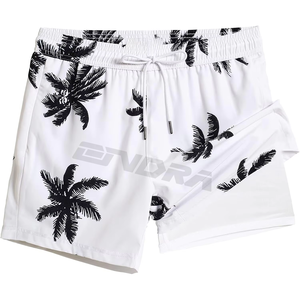 กางเกงว่ายน้ำผ้าฝ้ายออแกนิกสำหรับผู้ชายกางเกงว่ายน้ำกางเกงขาสั้นผ้าเทอร์รี่ใส่สบายและยั่งยืนสำหรับฤดูร้อน - Product Image 4