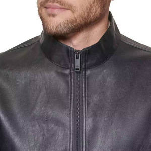 Nouveauté Veste de motard en cuir pour hommes, qualité supérieure, prix bas, grande taille et édition limitée avec logo avant - Product Image 6