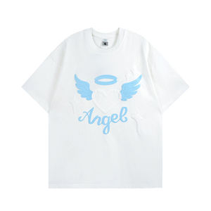 เสื้อยืดพิมพ์ลายพัฟแขนสั้นเข้ารูปมาใหม่ล่าสุดเสื้อยืดผู้ชายพิมพ์ลายพัฟโอเวอร์ไซส์ - Product Image 5