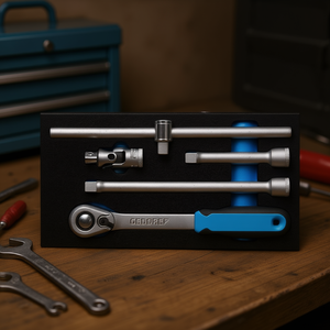 Accesorios para llaves de vaso Gedore de 1/2'' en paquete modular Check-Tool, paquete de 4 - Product Image 3