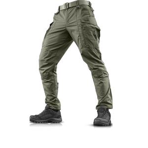 Pantalones Cargo Casuales de Cintura Alta con Frente Plano y Múltiples Bolsillos para Hombre, de Secado Rápido y Transpirables, Proveedor de BD - Product Image 6