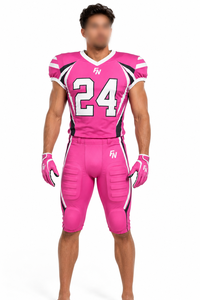 Vente en gros de maillots de football américain personnalisés pour hommes, imprimés par transfert thermique, 100% polyester, antibactériens, de haute qualité, pour l'équipe des États-Unis - Product Image 3