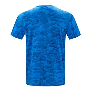 Camiseta de Hombre de Poliéster/Algodón, Corte Regular, Hombros Caídos, Cuello Redondo, Color Sólido, Personalizada con Serigrafía, Tejido de Punto Grueso, Formal - Product Image 2