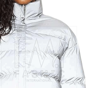 Long Sleeve's Top Quality 100% Polyester <b>Crop</b> Top <b>Jackets</b> With Customizable Fabric <b>Women</b> <b>Jackets</b> Made in Pakistan - Product Image 1