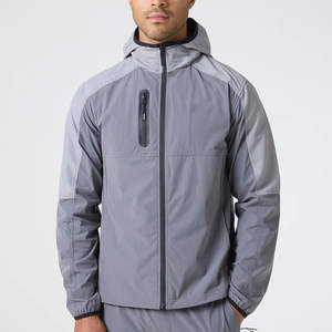 Venta al por mayor bajo Moq alta calidad hombres traje cortavientos vendedor superior peso ligero y cómodo conjunto de rompevientos para los hombres - Product Image 4