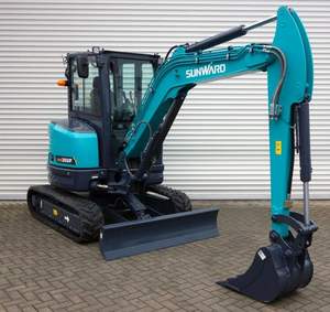 Nuevo para Sunward SWE 35UF Crawler Loader Motor Kubota de tipo frontal Huade Cilindro hidráulico Llave PLC Cojinete de bomba de caja de cambios - Product Image 2