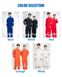 Overol de Trabajo Antiestático Lavable para Cuarto Limpio, Color Azul Marino, con Capucha y Protector de Cabeza - Product Image 4