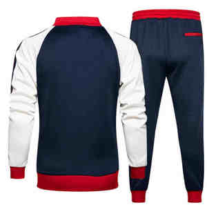 Conjuntos Deportivos Casuales de Invierno para Hombre al por Mayor, con Cintura Elástica y Capucha, 100% Algodón Felpa, Transpirables, para Correr - Product Image 6