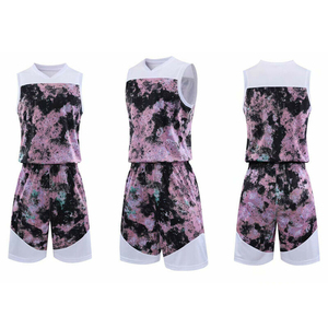 Uniformes de basket-ball de haute qualité conception personnalisée porter des uniformes de basket-ball en polyester Offre Spéciale uniformes de basket-ball confortables - Product Image 1