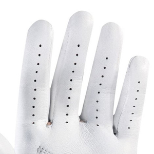 Guantes de Golf de Cuero Genuino Cómodos con Correa de Muñeca Ajustable para Práctica Profesional, Ajuste Flexible para un Movimiento Libre - Product Image 4