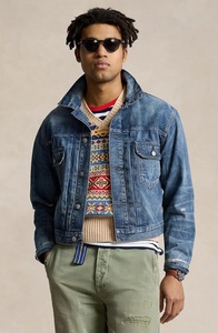 2024 ODM vente en gros sur mesure hommes Denim veste haute qualité motif décoration 100% coton dernière mode pour la saison d'hiver - Product Image 5