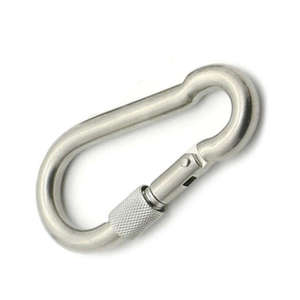 Mosqueton à verrouillage à vis en acier inoxydable de haute qualité 304/316, à commande manuelle, accessoire pour instruments vétérinaires, certifié MOL - Product Image 6